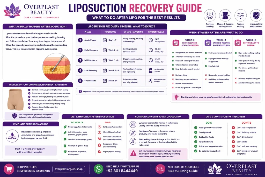 Liposuction recovery